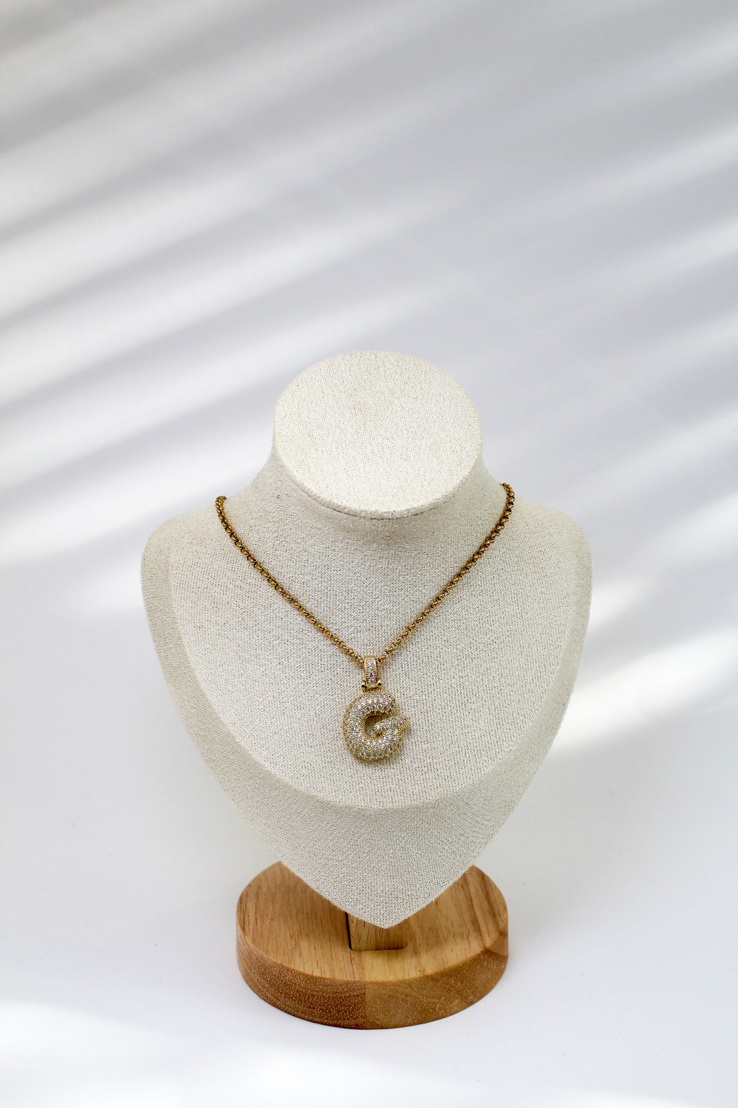 Initial Charm Necklace