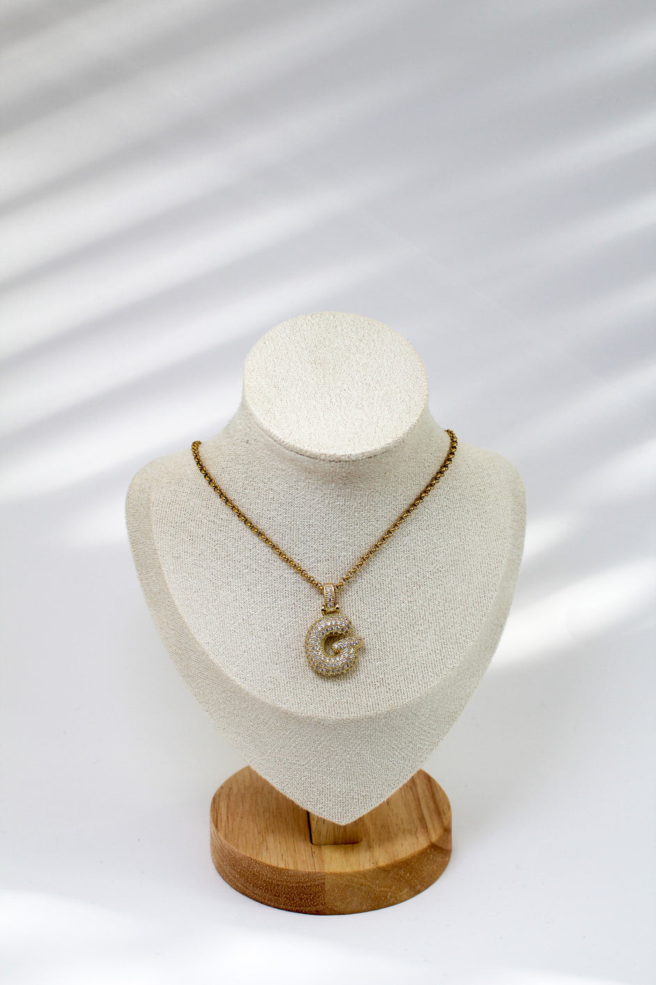 Initial Charm Necklace