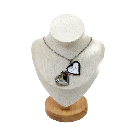 Collana Locket Cuore – Interno Personalizzabile