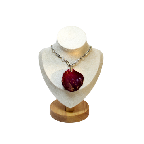 Collana petalo di rosa