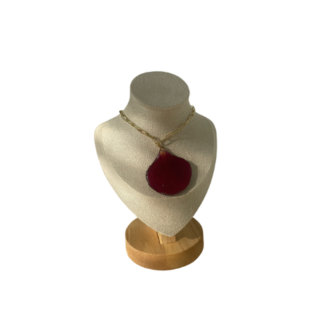 Collana petalo di rosa