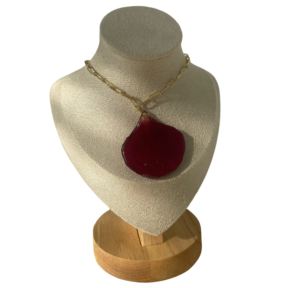 Collana petalo di rosa